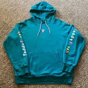 Teddy Fresh Hoodie Sweatshirt unisex size Large